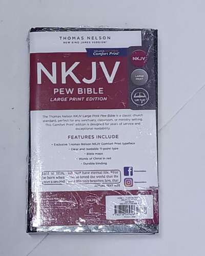 nkjv pew bible-large-print