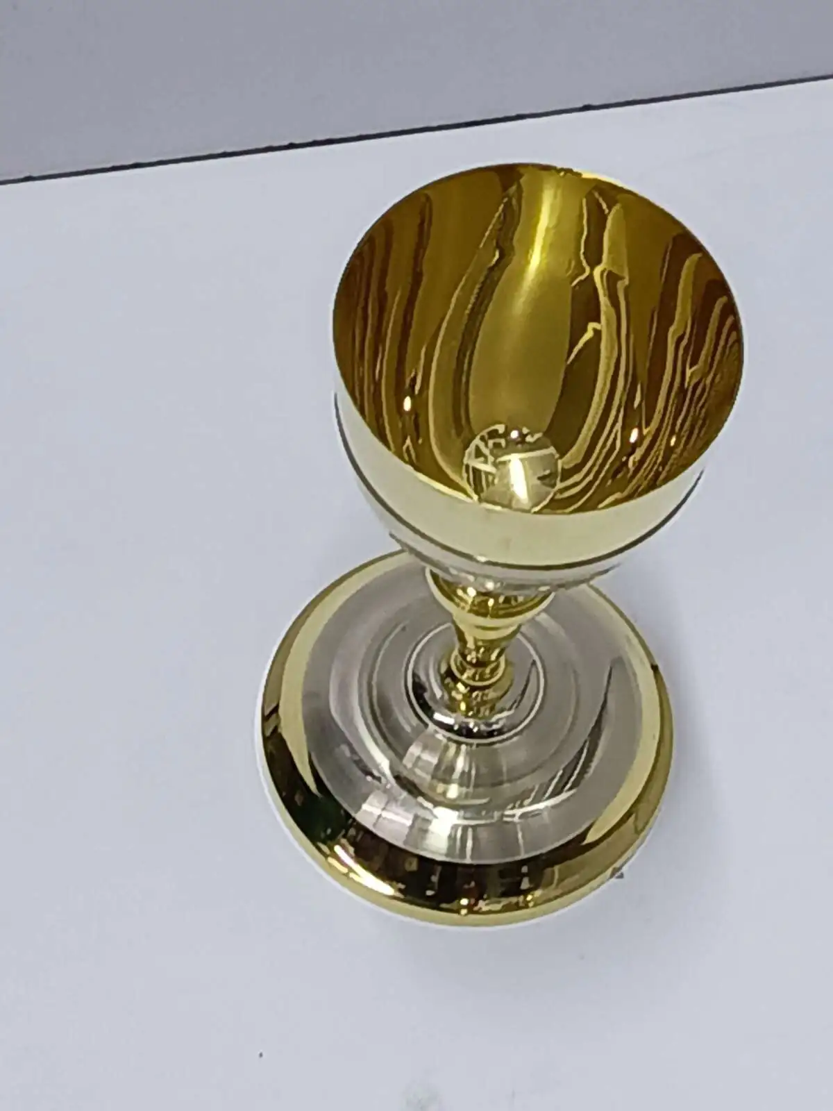 brass-chalice-small-cups-with-silver-lines