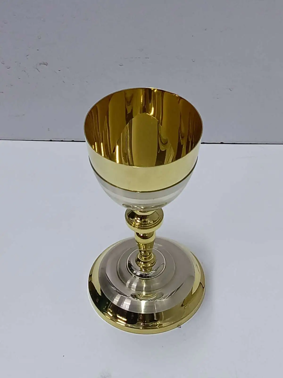 brass-chalice-small-cups-with-silver-lines