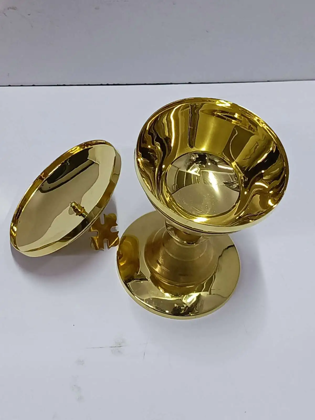 brass-chalice-cups-with-paten