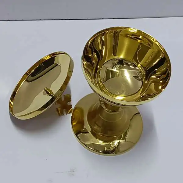 brass-chalice-cups-with-paten
