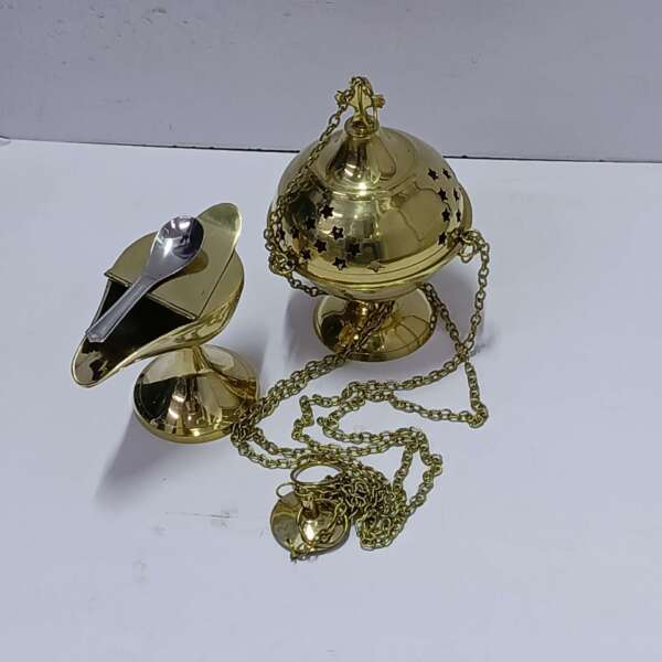 incense-burner-and-boat-gold