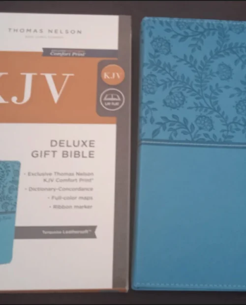 king-james-gift-deluxe-turquoise-cover