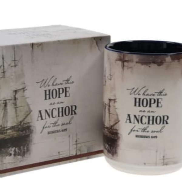 Anchored in Hope Mug Hebrews 6:19